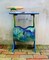 Meet Me At The Sea Decoupage & Mixed Media Art Paper Teal Blue Green (medium)